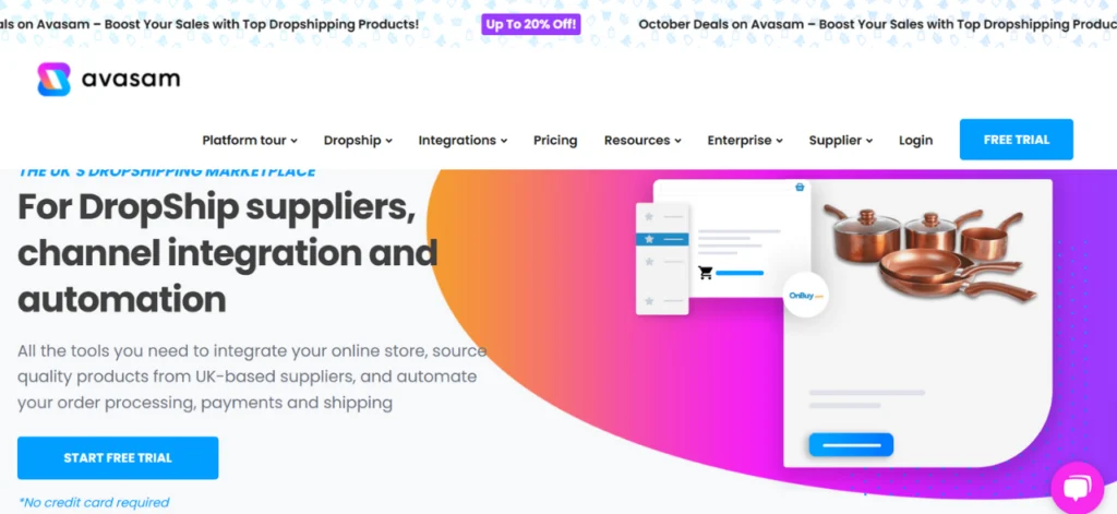 独立站运营的11种商业模式,一次性讲清楚! 7 Dropshipping供应商网站示例
